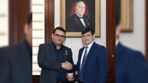 Komitə sədri Köln Azərbaycan Evinin həmtəsisçisi ilə görüşüb
