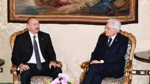 İlham Əliyev Sercio Mattarellaya başsağlığı verdi