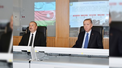 Prezidentlər Mərkəzi Komanda Məntəqəsinin açılışında