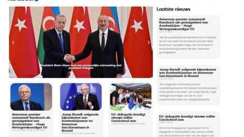 Niderlandda Azərbaycanla bağlı xəbər saytı fəaliyyətə başladı
