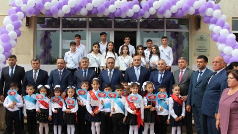 İcra başçısı şəhid övladının “Son zəng” tədbirində - FOTOLAR