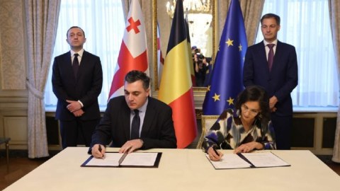 Gürcüstan və Belçika XİN-ləri memorandum imzaladı