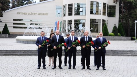 15 iyun - Milli Qurtuluş Günü Naftalanda - FOTOLAR