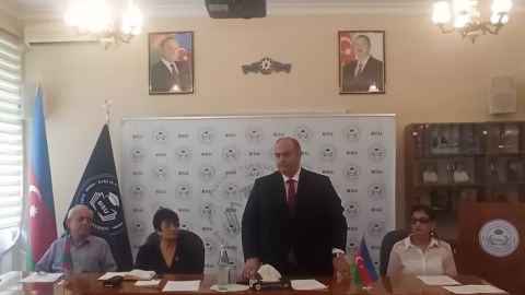 BSU-da elmi seminar keçirilib - FOTOLAR