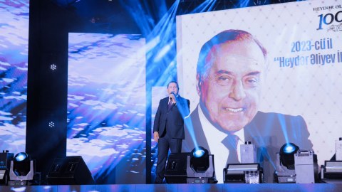 Abşeronda Qurtuluş Günü münasibətilə konsert keçirilib - FOTOLAR