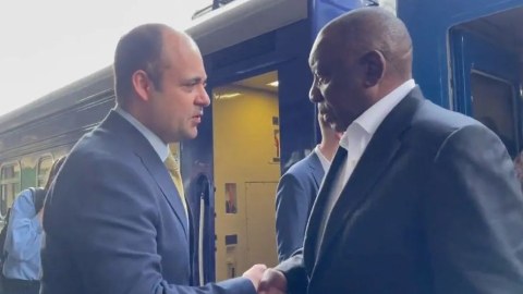 Afrika liderləri Kiyevə gəldi