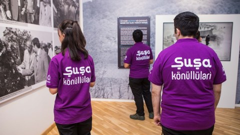 Könüllülər Şuşada fəaliyyətə BAŞLADI