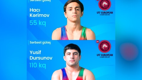 İki güləşçimiz Avropa çempionatının finalında