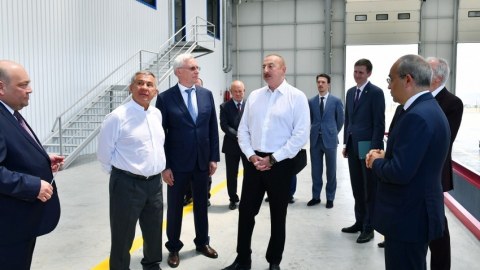 İlham Əliyev Cəbrayılda açılış mərasiminə qatıldı - FOTOLAR