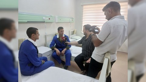Hərbi tibb müəssisələrinə media-tur təşkil olunub - FOTO