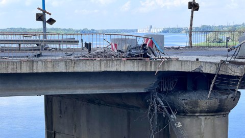 "Kaxovka" su elektrik stansiyası necə dağıldı?