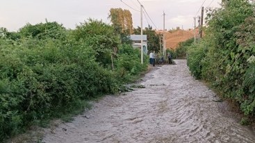 Tovuzda sel fəsadlar törətdi - FOTOLAR