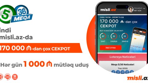 “Meqa 5/36” indi Misli.az-da