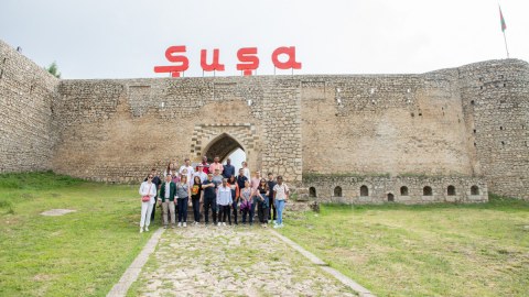 Xarici diplomatlar Şuşada səfərdədirlər