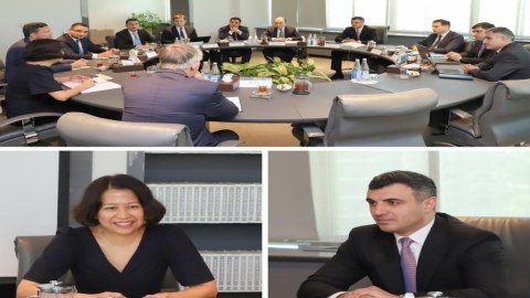 Taleh Kazımov Beynəlxalq Valyuta Fondunun missiya rəhbəri ilə görüşüb