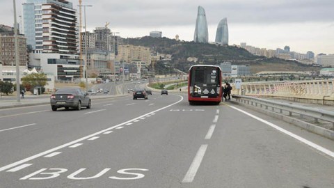 Yeni avtobus zolaqları yaradılacaq
