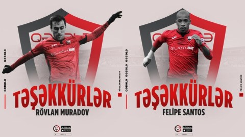 "Qəbələ" daha iki futbolçusu ilə vidalaşdı