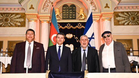 Berlində Azərbaycandakı yəhudilərlə bağlı konfrans - FOTOLAR