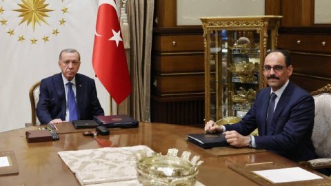 Ərdoğan İbrahim Kalını qəbul etdi 