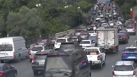 Hansı yollarda tıxac var? - SİYAHI