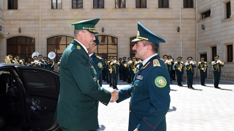 Latviya Dövlət Sərhəd Mühafizəsinin rəisi Azərbaycana gəlib - FOTO