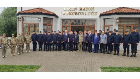 Laçında prokurorluq binası istifadəyə verildi - FOTO