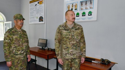 Prezident yeni döyüş birləşmələrinin yaradılmasından DANIŞDI