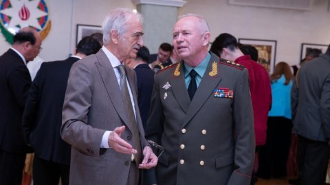 Moskvada Azərbaycan ordusunun 105 illiyi qeyd olundu - FOTO