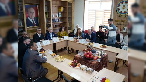 Çeçenistanda Azərbaycan mədəniyyəti mərkəzi açılıb - FOTOLAR