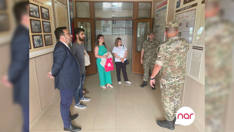 "Nar" hərbçiləri təbrik etdi - FOTOLAR