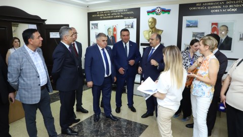 BSU-da mediatur keçirilib - FOTOLAR