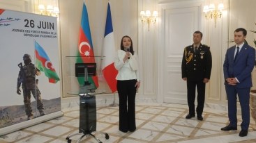 Parisdə Azərbaycanın Silahlı Qüvvələr Günü qeyd edildi 