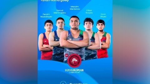 Üç güləşçimiz Avropa çempionatının finalında