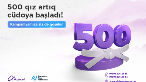 500 qız artıq cüdoya başladı
