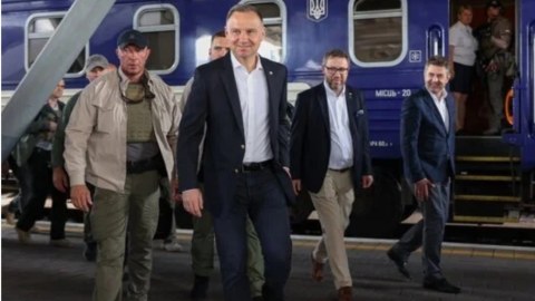 Polşa Prezidenti Ukraynaya gəldi