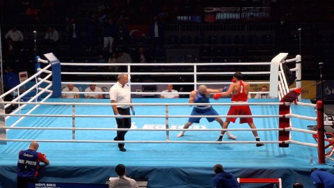 Boksçumuz erməni rəqibinə qalib GƏLDİ