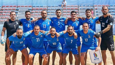 Çimərlik futbolçularımız Ukrayna yığmasını MƏĞLUB ETDİ