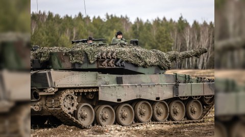 Ukraynaya daha 4 "Leopard" tankı veriləcək 