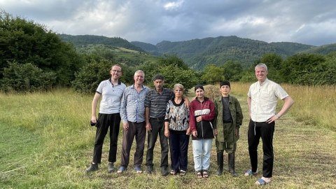 Britaniya səfiri İsmayıllıda tufana düşdü