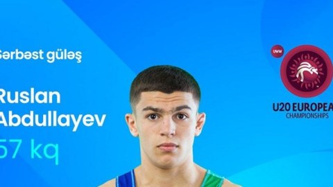 Güləşçimiz Avropa çempionu oldu 