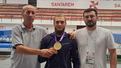 İdmançımız Dünya Kubokunda qızıl medal qazandı
