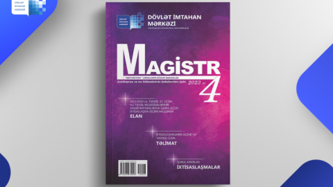 "Magistr" jurnalının 4-cü nömrəsi nəşr edildi