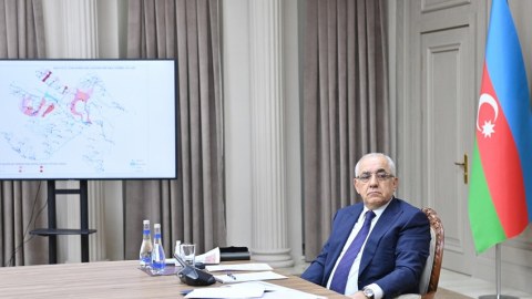 Əli Əsədov müşavirə keçirdi - Sel və daşqınlar müzakirə edildi