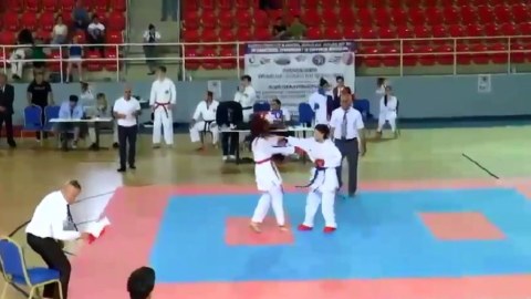 Erməni idmançıdan təxribat - VİDEO