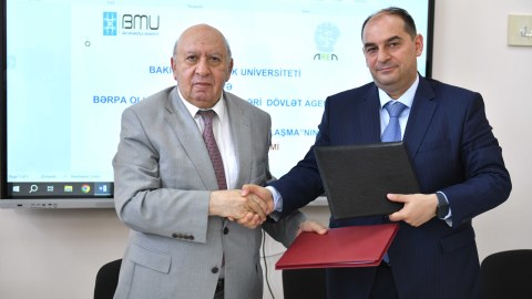 BMU ilə Dövlət Agentliyi arasında razılaşma imzalandı