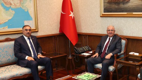 Türkiyənin müdafiə naziri səfirimizi qəbul edib - YENİLƏNİB