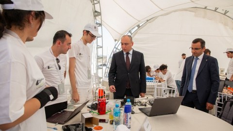 “CanSat Azərbaycan 2023” müsabiqəsinin finalı oldu