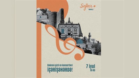 Beynəlxalq “Sofar Sounds” Musiqi Hərəkatı İçərişəhərdə