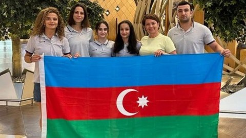 Gimnastlarımız İtaliyaya yollandılar