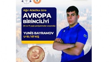 İdmançımız Avropadan medalla qayıdır